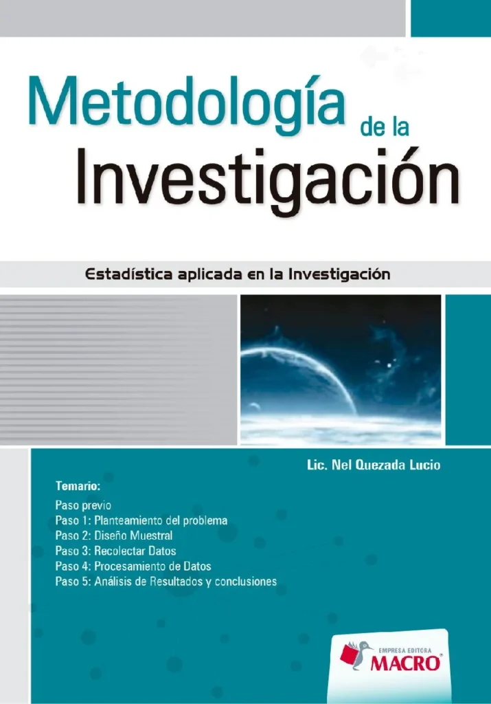 Metodología de la investigación: estadística aplicada a la investigación