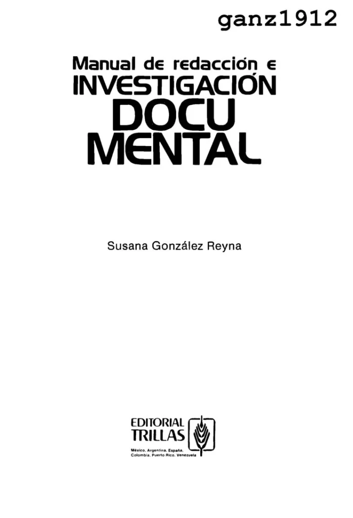 Manual de redacción e investigación documental