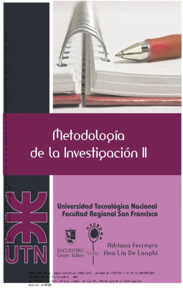 Metodología de la investigación II